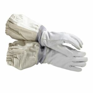 Goat Skin Vented Leather Beekeeping Gloves